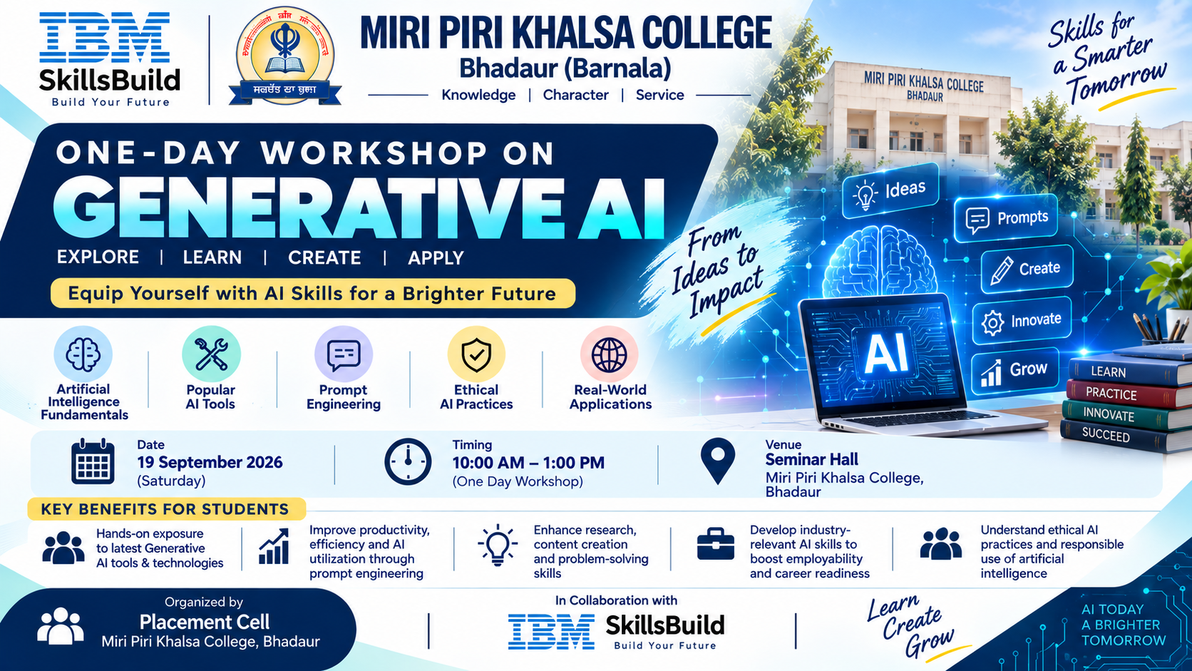 Workshop on AI
